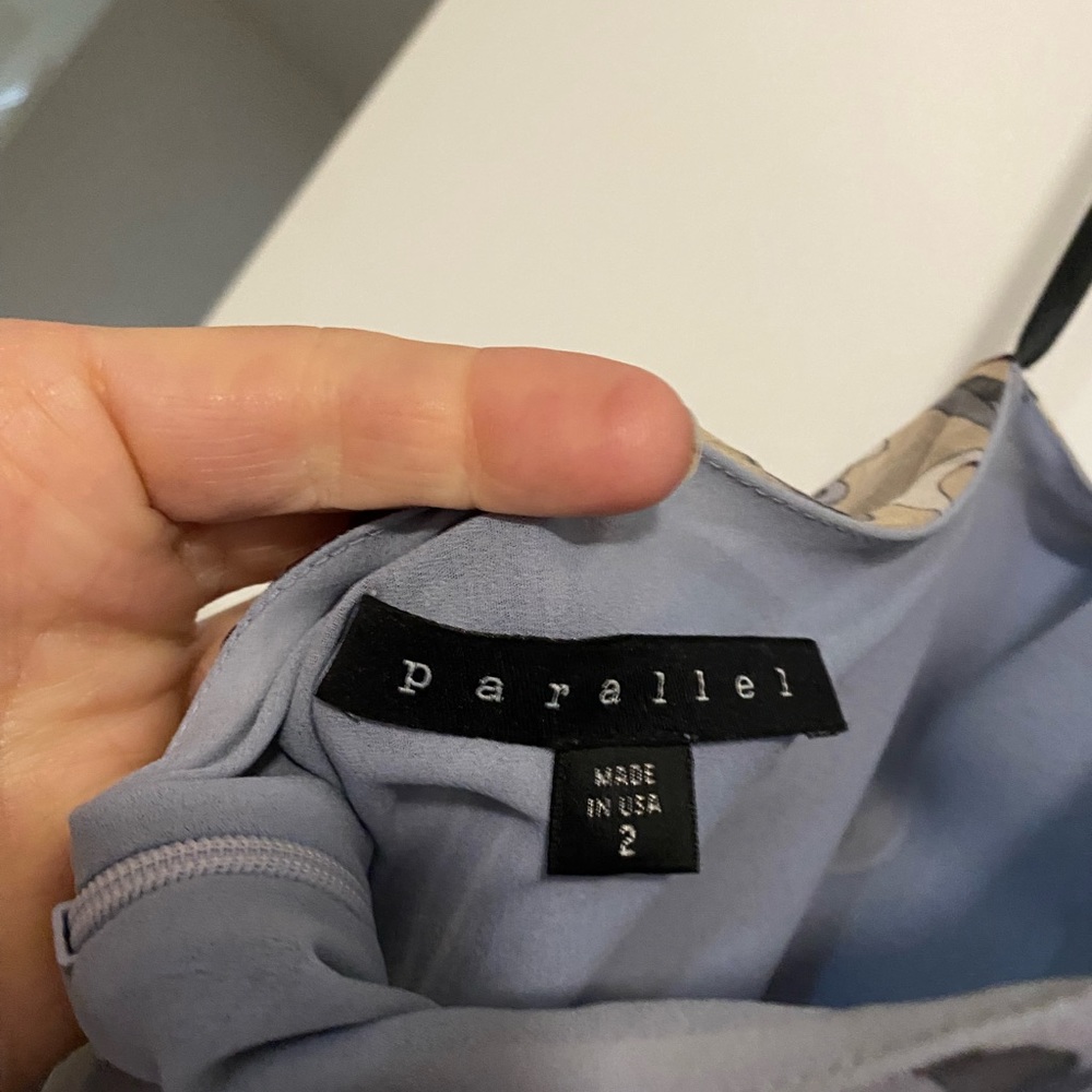 Parallel halter silk summer dress. Perfect for summer party!